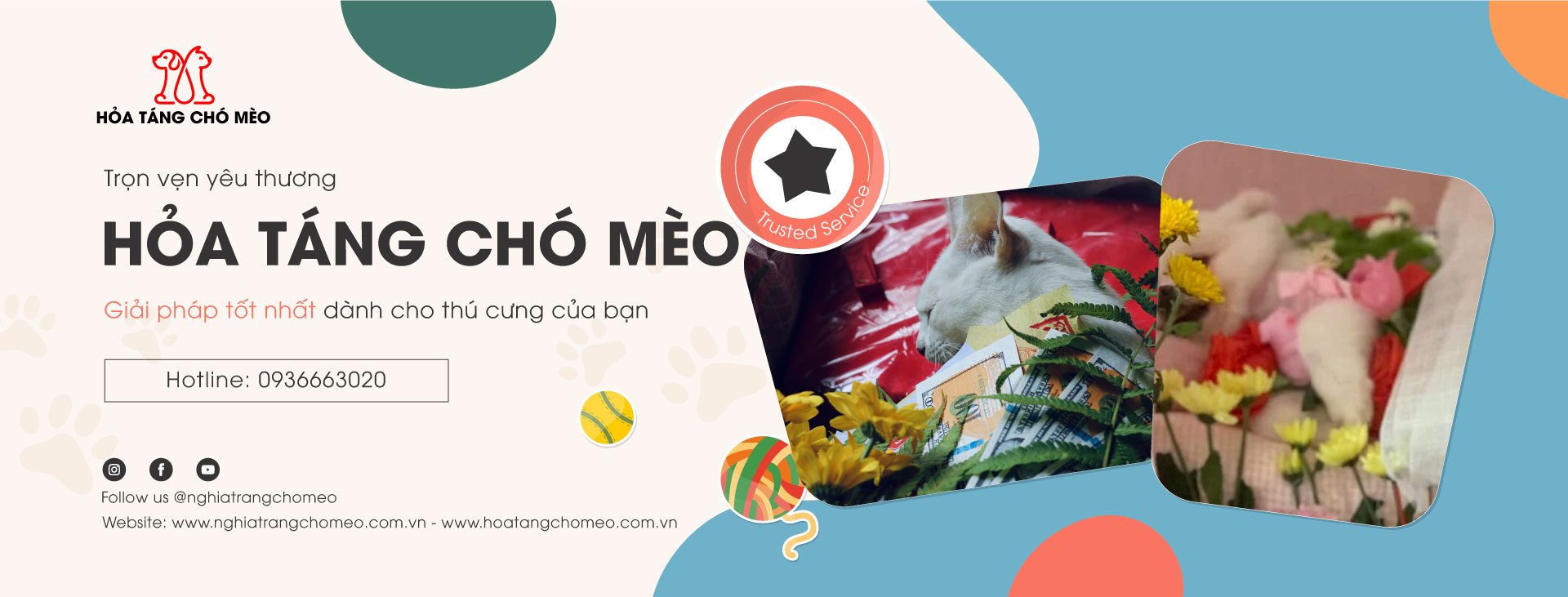 dịch vụ hỏa táng thú cưng